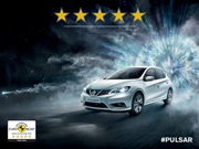 Nissan holt den Hattrick: Auch neuer Pulsar mit Bestwertung bei Euro NCAP